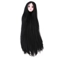 thumbnail image 1 of Cabeza de muñeca Sunnimix 1/6 con Maquillaje Facial de cabello Negro femenino, 1 of 8