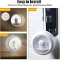 thumbnail image 4 of Rechargeable Motion Sensor Night Light - Magnetic Nightlights Adjustable Brightness Stick-Anywhere Cat Lamp for Wall Bedroom Cabinet Closet Stairs, 4 of 4