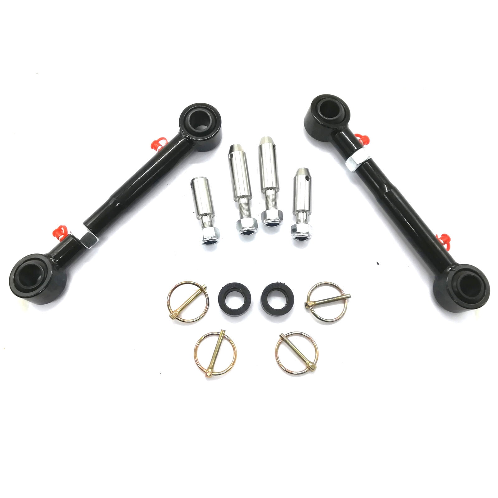 LisFaxbo Front Sway Bar Quick Disconnect System Adjustable Link For