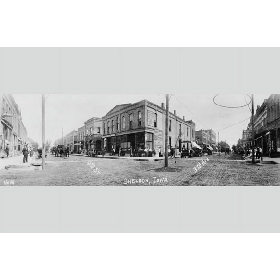 Print: Sheldon, Iowa, 1909