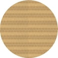 thumbnail image 1 of Ahgly Company Machine Washable Indoor Square Transitional Yellow Orange Area Rugs, 3' Square, 1 of 7