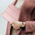 thumbnail image 3 of ULAK iPad 10.2 Case iPad 9th 8th 7th Generation, Slim Stand Smart Shockproof Cover for Apple 9th 8th 7th Gen 2021 2020 2019, Rose Gold, 3 of 9