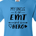 thumbnail image 4 of Inktastic My Uncle is an Emt and a Hero Youth T-Shirt, 4 of 5