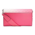 thumbnail image 2 of Michael Kors Women's Jet Set Large Ombré Signature Logo Crossbody Bag (Hibiscus Multi), 2 of 7