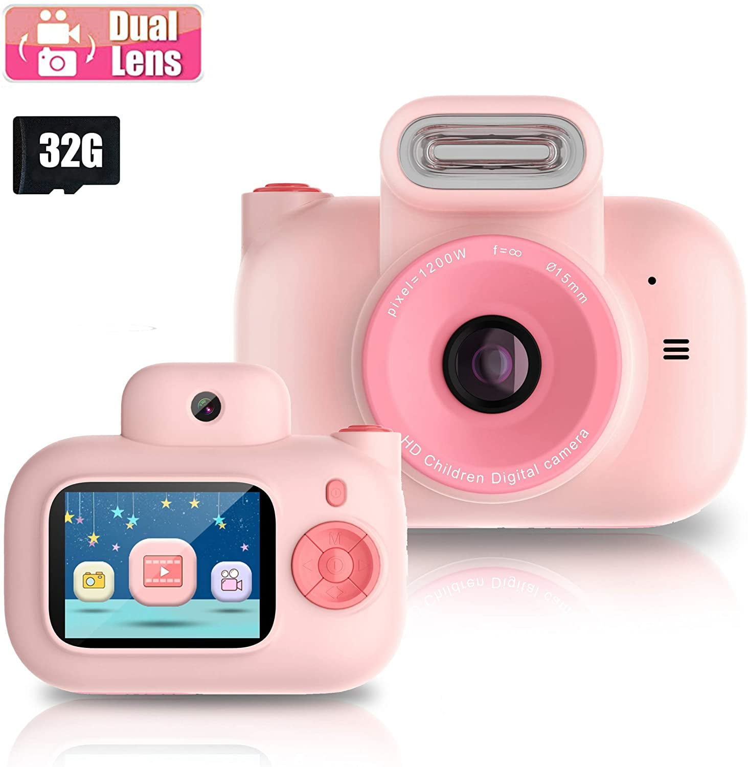 Kids Camera Toys for 410 Year Olds Girls, Rechargeable Children Dual