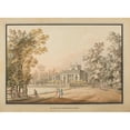 thumbnail image 3 of Zygmunt Vogel 14x11 Black Modern Framed Museum Art Print Titled - Łazienki Park, the View from the South (1795), 3 of 5