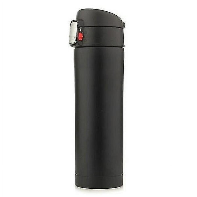 Taza de viaje con termo al vacío, 500 ml, de acero inoxidable