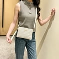 thumbnail image 6 of Hovmgk Woven Shoulder Bag, Stylish Crossbody Envelope Clutch, Adjustable Strap Beige/Khaki/Brown Straw Bag for Women, Casual Fashion Purse for Spring & Summer Outings, 6 of 6