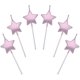 thumbnail image 1 of Velas de cumpleaños con forma de estrella, 6 uds., decoraciones para decoración de tartas, velas de cumpleaños, velas metálicas para pasteles para niños, cumpleaños, bodas Ormromra LKX-1229-3, 1 of 7