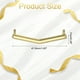 thumbnail image 2 of 2 Pcs Encanto para Agujetas para Zapatillas, Broches Decorativos para Agujetas para Zapatos Casual de Mujeres, Dorado (Forma de V), 2 of 7