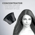 thumbnail image 4 of Conair Turbo Styler Ionic Shine Hair Dryer, 1875 Watts, Concentrator & Diffuser Included, 4 of 8