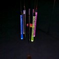 thumbnail image 5 of Color Changing LED Light Bars Wind Chimes Hanging Ornaments PP Solar Powered Bell Lamp Unique Gardening Home Decoration, 5 of 5