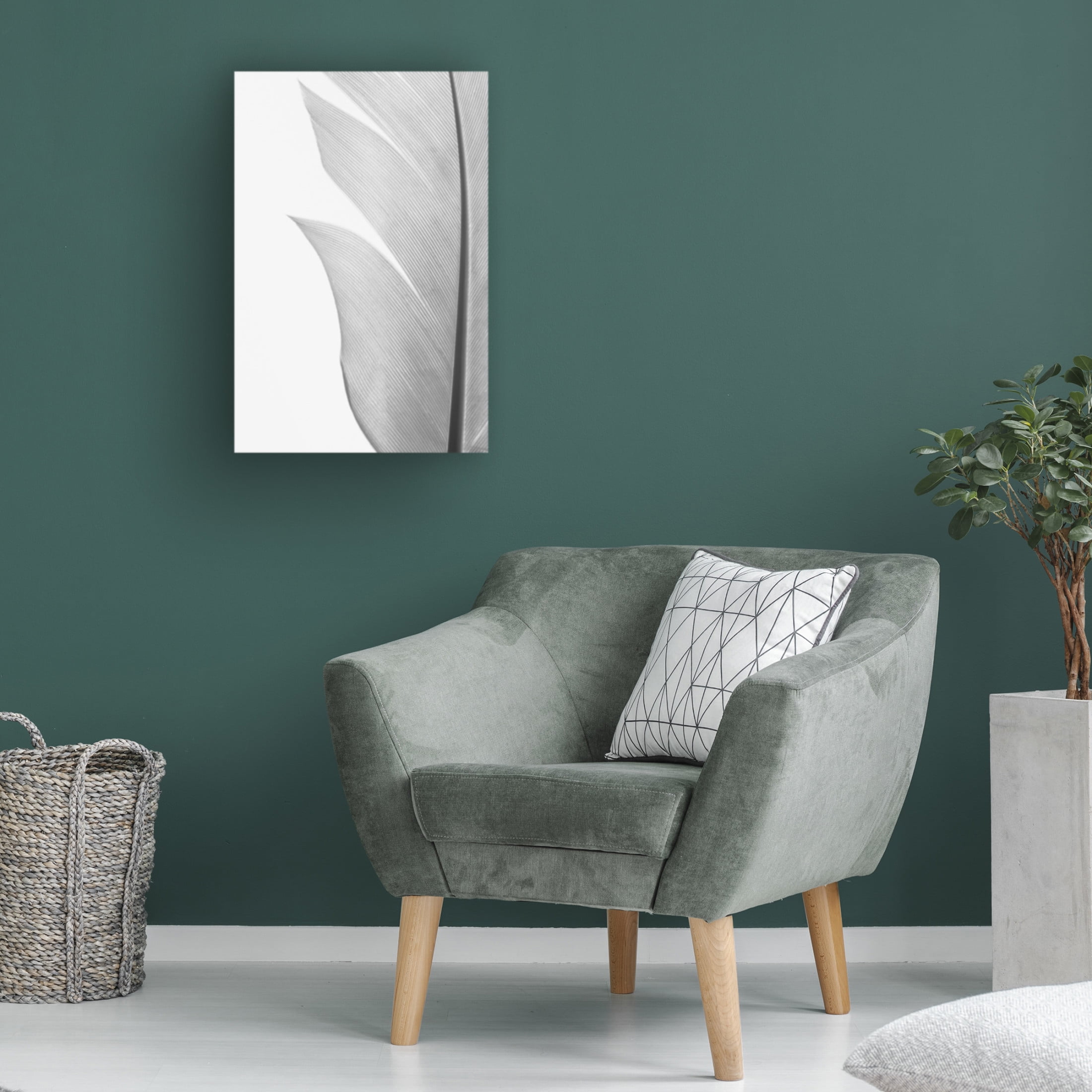 Trademark Fine Art Pictufy Studio Feather Canvas Wall Art