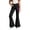 Z04-Black, variant on Uniform Pants for Girls Flare Slim Fit Dress Pants Elastic High Waist Pull on Fashion Casual Pants for Girls Cute Back To School Clothes for Girls