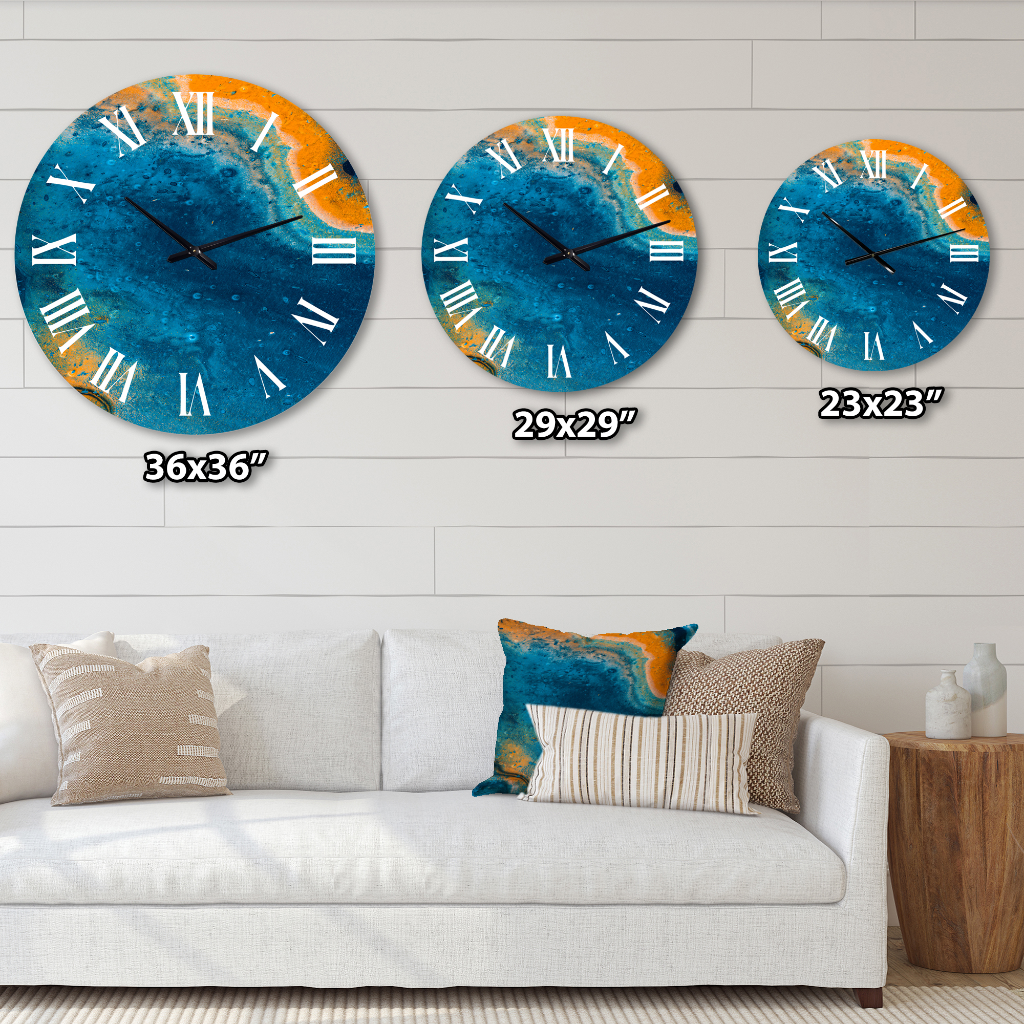 Designart 1 in Quartz Modern/Contemporary Wall Clock