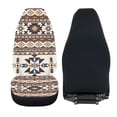 thumbnail image 5 of Jeiento Southwest Aztec Car Front Seat Cover for Women Men 2 Pcs Automotive Seat Cover Seat Protective Cushion for SUV Truck Washable Car Accessories, 5 of 7