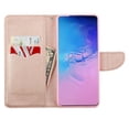 thumbnail image 4 of Samsung Galaxy S20 ULTRA (6.9") Wallet Case Phone Cover Book [Credit Card Slot] Magnetic Closure Leather Flip Wallet Stand Pouch with Wrist Hand Strap Lanyard [ROSE GOLD] for Samsung Galaxy S20 Ultra, 4 of 5