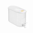 thumbnail image 2 of SSZMDLB Cold Kettle 3.5L With Faucet, Large Capacity Refrigerator Water Jug, Iced Juice Lemonade Drink Container, Plastic Pitcher For Home Kitchen Garden Party, Fruit Infuser Teapot Bucket, 2 of 9