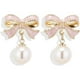 thumbnail image 1 of Fiudx Pendientes de Perlas, Elegante Diseño Colgante Dorado, Detalles de Circonitas de Calidad Aaa+, Elegantes Joyas de Boda, para Uso Diario, Perfectos para Novias, Un Regalo Exquisito., 1 of 6