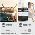 thumbnail image 4 of Costway 55 Quart Portable Refrigerator Electric Car Cooler Compressor Freezer Camping, 4 of 10