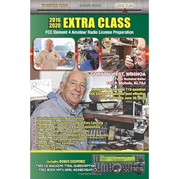 Pre-Owned 2016-2020 Extra Class FCC Element 4 (Paperback) 094505386X 9780945053866