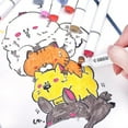 thumbnail image 3 of 12/24/30/40/60/80 Colors Alcohol Sketch Marker Pen Double Tip Art Marker Pen Set For Drawing And Coloring Underline, 3 of 4