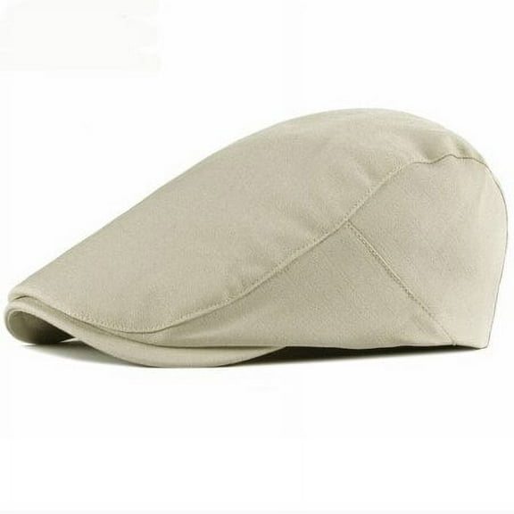 SikaFu Beret Cap Spring Autumn Cap for Men Women Solid Plain Artist Painter Hat Unisex Adjustable Ivy Newsboy Flat Cap Men Beret