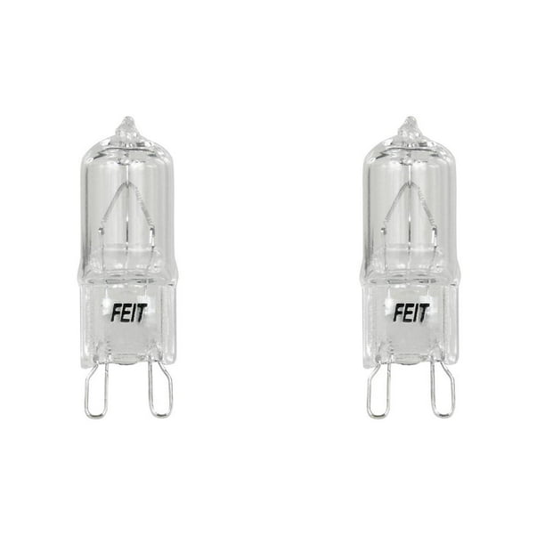 Feit Electric 40Watt Bright White (3000K) T4 G9 BiPin Base Dimmable Decorative Halogen Light