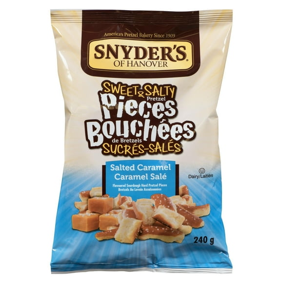 Pretzel Sweet & Salty Pieces - Salted Caramel, 240 G