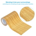 thumbnail image 3 of Unique Bargains Wood Grain Self Adhesive Repair Tape Realistic Patch Natural Oak, 3 of 5
