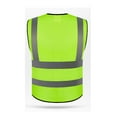 thumbnail image 6 of AnuYalue Reflective Safety Vest for Men Mesh High Visibility Outdoor Waistcoat Color Block Construction Work Gilet with Pockets, 6 of 6