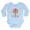 Sky Blue, variant on CafePress - First 1St Birthday Hot Air Balloon Body Suit - Long Sleeve Cotton Baby Bodysuit
