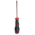 thumbnail image 1 of Destornillador plano Uxcell SL5 de 8.07" con punta magnética, destornilladores de 4.13" de acero aleado S2 tratado térmicamente con mango ergonómico para reparaciones de bricolaje, marrón rojo, 1 of 7