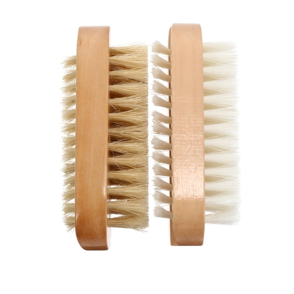 ACDANC Nail Brush 2pcs Wooden Nail Brushes Manicure Brushes Fingernail Cleaning Brush Cleaners
