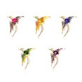 thumbnail image 4 of Fire-Bird Brooch Chest Pendent Fashion Jewelry Sparkling Brooches Rustproof Multicolored Rustproof Multicolored Lady Accessories Exquisite Yellow, 4 of 9