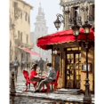 thumbnail image 3 of Pintura de ciudad personalizada por números para adultos, kits de bricolaje, pintados a mano sobre lienzo, marco de bricolaje, dibujo de imagen al óleo para colorear por número, 3 of 5