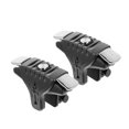thumbnail image 2 of WEUVEB 1 Pair Practical Game Controller Game Trigger Black Plastic for Smartphone Gamers, 2 of 2