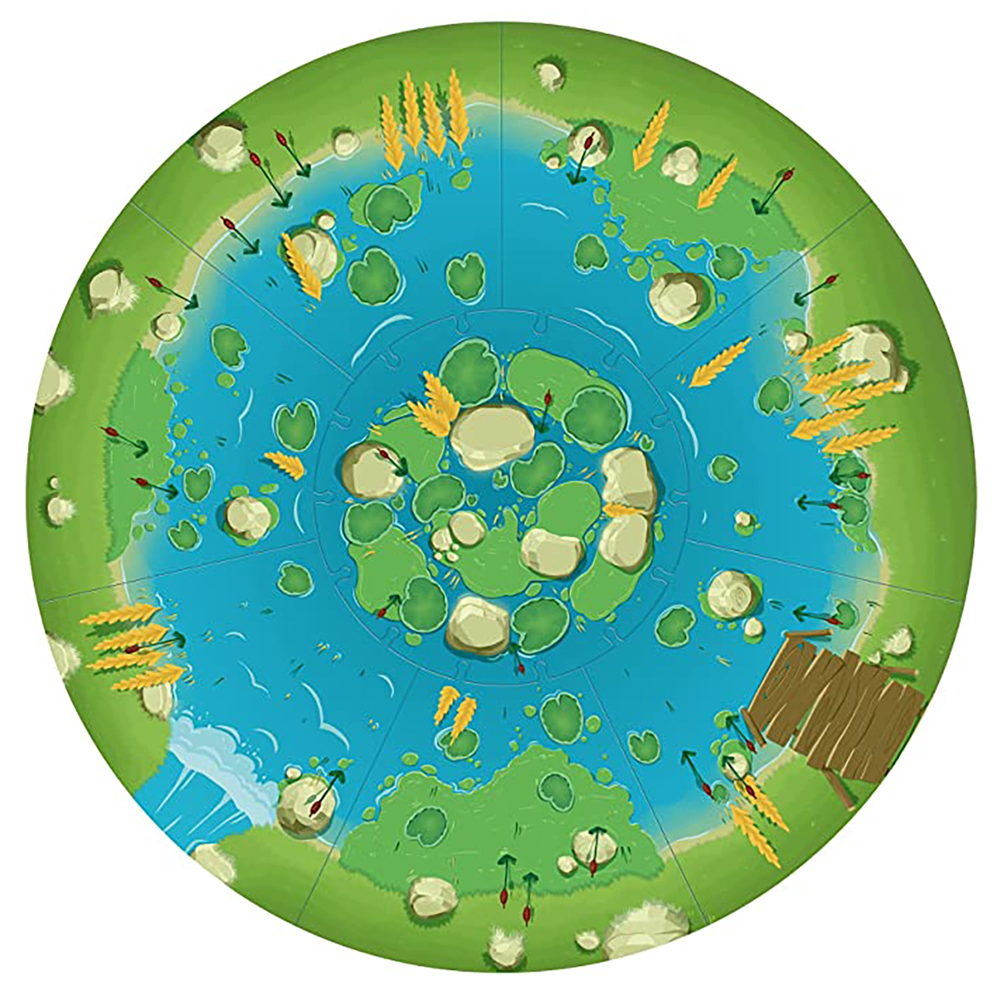 Aquarena - Board Game, Kids & Family, 2-6 Players, 30 Mins, Ages 8+
