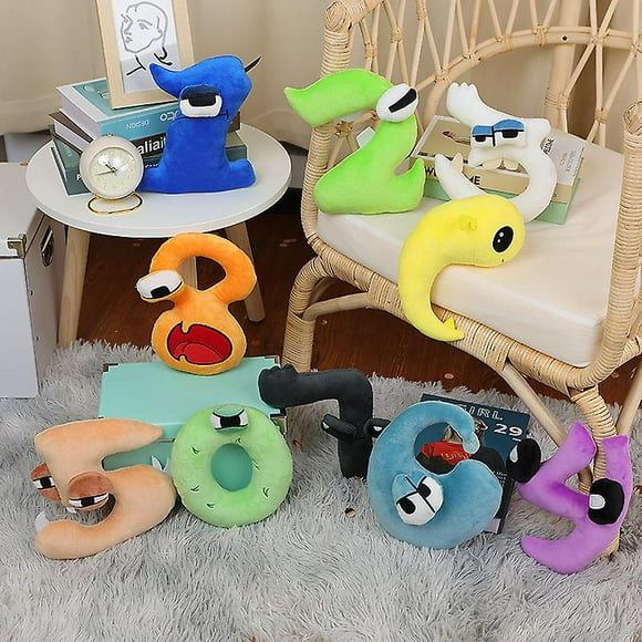 Number Lore Plush Alphabet Number Lore Plush Toy Number Animal Toys Style 3