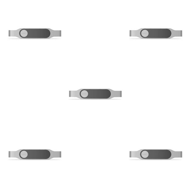 Guardoinrt Shoe Rack Wall Mounted Paste Buckle Space Saving Sneakers Storage Shelf Display Organizer Household Accessories Dark Gray 5Set