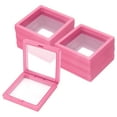 thumbnail image 1 of Uxcell 20 Pcs Caja de Almacenamiento para Uñas Postizas, Caja de Exhibición para Uñas, Organizador para Regalos de Joyería y Almacenamiento en el Hogar, Rojo Rosa, 1 of 6