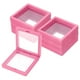 thumbnail image 1 of Uxcell 20 Pcs Caja de Almacenamiento para Uñas Postizas, Caja de Exhibición para Uñas, Organizador para Regalos de Joyería y Almacenamiento en el Hogar, Rojo Rosa, 1 of 6