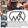 thumbnail image 4 of BRILLAR Herramienta para azulejos multiángulo - Aleación de aluminio con orificio - 12 lados - Negro, 4 of 5
