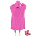 thumbnail image 2 of Fantaslook Wearable Blanket Hoodie Sweatshirt for Women and Men, Warm and Cozy Blanket Hoodie, Flannel Blanket with Sleeves and Giant Pocket, 2 of 7