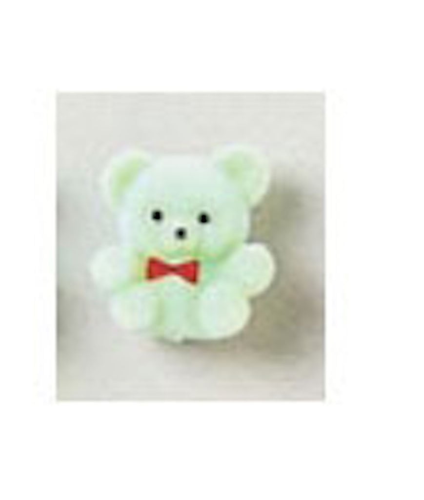 light green teddy bear