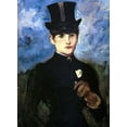 thumbnail image 2 of Manet, Edouard 24x32 Black Ornate Wood Framed with Double Matting Museum Art Print Titled - Amazon, 2 of 4