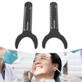 thumbnail image 4 of Contraste Dental, Tablero De Fotos Oral De Aleación De Fácil Limpieza Con Mango Largo Negro Para Trabajar, 4 of 8