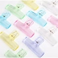 thumbnail image 3 of 10Pcs Clear Acrylic Binder Clip Acrylic Paper Clamp for Food Bag Photo File Receipt Drawing Board Kitchen Office Use, 3 of 8