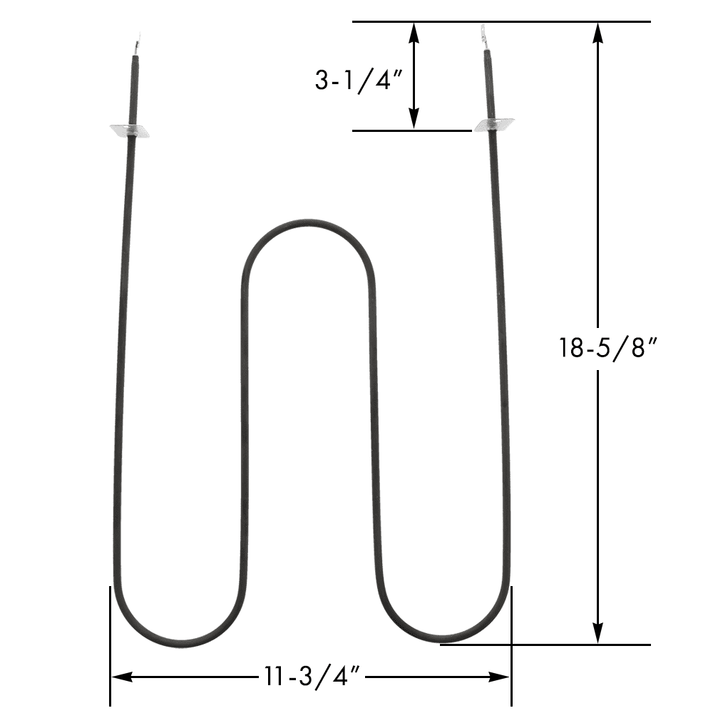 Broil Element for Frigidaire, Tappan, AP2126395, PS439671, 316203200