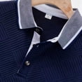 thumbnail image 6 of Aofany Mens Short Sets 2 Piece Outfits Fashion Summer Tracksuits Casual Lapel Short Sleeve Shirt and Shorts Set, 6 of 8